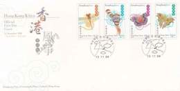 Hong Kong China Kites 1998 Kite (stamp FDC) - Brieven En Documenten