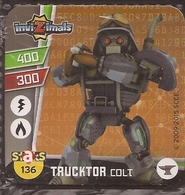 IMAN, Magnet, INVIZIMALS The Resistance, De PANINI, 136 Trucktor Colt - Other & Unclassified