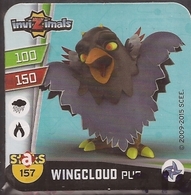 IMAN, Magnet, INVIZIMALS The Resistance, De PANINI, 157 Wingcloud Pup (tercero) - Other & Unclassified