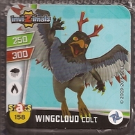 IMAN, Magnet, INVIZIMALS The Resistance, De PANINI, 158 Wingcloud Colt (segundo) - Sonstige & Ohne Zuordnung