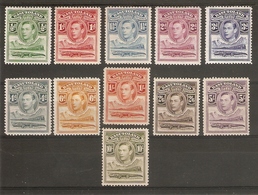 BASUTOLAND 1938 SET SG 18/28 MOUNTED MINT Cat £130 - 1933-1964 Crown Colony