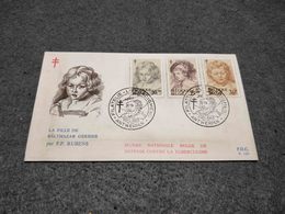 BELGIQUE BELGIUM FDC COVER RUBENS 1963 - 1961-1970