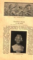 Christian Rauch/ Artikel, Entnommen Aus Kalender / 1907 - Empaques