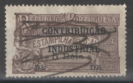 Portugal - Fiscal - Contribuiçâo Industrial - 1910 - 5 Reis - Oblitérés