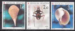 Kroatien, 1997, 414/16, Einheimische Fauna. MNH ** - Croatie