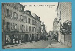 CPA 3531 - Rue De La République MEUDON 92 - Meudon