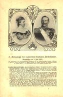 Generalogie Der Regierenden Deutschen Fuerstenhäuser / Artikel, Entnommen Aus Kalender / 1907 - Paketten