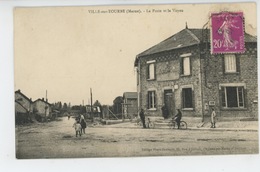 VILLE SUR TOURBE - La Poste Et Le Voyeu - Ville-sur-Tourbe