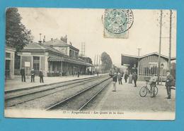 CPA 12 - Chemin De Fer Arrivée D'un Train En Gare D'ARGENTEUIL 95 - Argenteuil