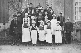 ¤¤  -  VILLAINES ??  -  Soirée Du 12 Février 1912 - Les Oberlé - Lulli Marmiton - Sainte-Marie-du-Bois ??     -  ¤¤ - Villaines La Juhel