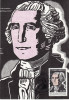 S. Tomè E Principe 1982 Sc. 663  "George Washington" - Quadro Dipinto R. Lichtenstein Pop Art Painting Maximum Card Maxi - Unabhängigkeit USA