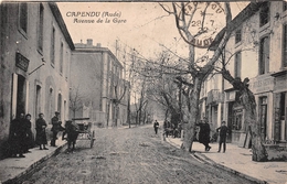 ¤¤  -   CAPENDU    -  Avenue De La Gare   -  Serrurier " Jules Gervais "       -  ¤¤ - Capendu