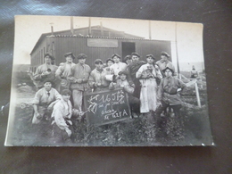 Carte Photo  Militaire Militaria Groupe 25 A TBE - Characters