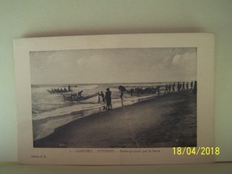 COTONOU (BENIN) DAHOMEY. EMBARQUEMENT SUR LA BARRE. - Benin