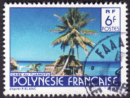 POLYNESIE 1979 -  YT  137 -  Case De Tuamotu - Oblitéré - Gebraucht