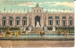 Bruxelles - CPA - Brussel - Exposition 1910 - Les Cascades Et La Façade Principale - Expositions Universelles