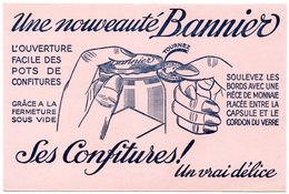 Buvard Confitures Bannier, Un Vrai Délice. - C