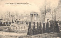 Bruxelles - CPA - Brussel - Exposition 1910 - Jardin Hollandais - Expositions Universelles