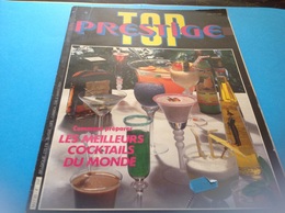 Top Prestige Les Meilleurs Cocktails Du Monde 127 Pages 1982 Photo Femme - Cooking & Wines