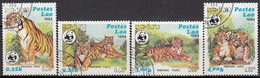 LAOS 706-709,used - Gebruikt