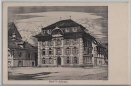 Bank In Zofingen - Künstlerkarte - Zofingen