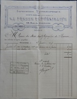 ANCIENNE FACTURE 1917 LA PRESSE RÉPUBLICAINE ROANNE IMPRIMERIE - 1900 – 1949