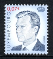 LUXEMBOURG 2001 Definitives / Grand Duke Henri 7c: Single Stamp UM/MNH - Neufs
