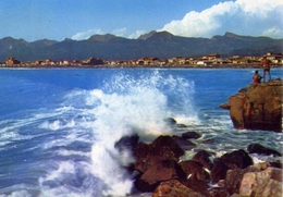 Viareggio - Panorama E Alpi Apuane - Formato Grande Viaggiata – E 5 - Viareggio