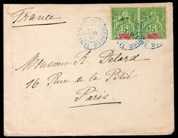 French Madagascar To France Cover C.1908 - Briefe U. Dokumente