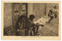 CPA - DJIBOUTI - La Peur De L'objectif - Gibuti