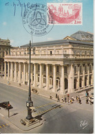 Carte-Maximum FRANCE N°Yvert 2316 / Bordeaux, Le Grand-Théâtre - 1980-89