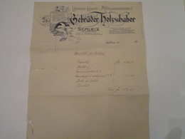 GEBRÜDER HOLZSCHUBER (Compte  De Remboursement) - Schleiz