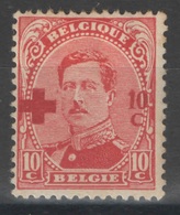 Belgique - YT 153 * - 1918 Cruz Roja