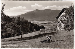 Blick Vom Schneiderberg Zum Osser 1293 M - ( Berggasthof R.Seidl, Post Lohberg, Lam)  - (1961) - Cham