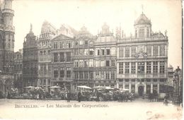 Bruxelles - CPA - Brussel - Les Maisons Des Corporations - Monumenti, Edifici