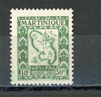 MARTINIQUE - TAXE - N° Yvert  28 (*) - Timbres-taxe