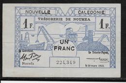 Nouvelle Calédonie - 1 Franc - 29-3-1943 - Pick N°55 - SUP - Andere - Oceanië