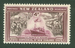 New Zealand: 1940   Centennial    SG619   4d    MNH - Ongebruikt