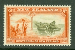 New Zealand: 1940   Centennial    SG624   9d    MNH - Neufs