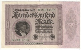 100000 Mark 1923 - 100.000 Mark