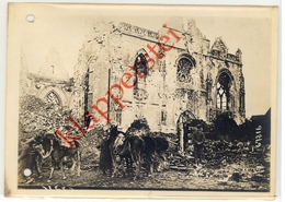 80 - Somme - Photo Guerre WW1 - Peronne, Ruines De L'Eglise - Peronne