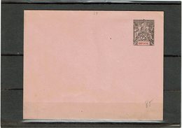 CTN27COL- GUYANE FRANCAISE ENV 25c  123x96mm  NEUVE Pattes Collees - Other & Unclassified