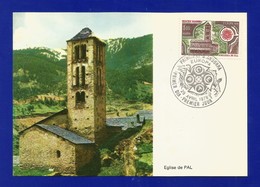 Andorra / Franzsösisch 1978  Mi.Nr. 290 , EUROPA CEPT - Baudenkmäler - Maximum Card - Premier Jour 29 Avril 1978 - 1978