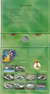 South Korea,  Coins 2001,  Mint Set FIFA-World-Cup-2002 - Korea (Süd-)
