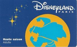 PASS--DISNEY-DISNEYLAND PARIS-1998-HERCULE ADULTE-V° SerieN°98032H-TBE - Disney Passports