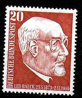 ALLEMAGNE  N°  152  * *      Leo Baeck  Philosophe Theologien - Theologians