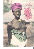 C P A   SENEGAL  AFRIQUE OCCIDENTALE   Fille Soussou Aux Seins Nus  N°72  1393 - Senegal