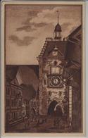 Zofingen - Unteres Tor Vor 100 Jahren - Stempel: Wikon - Zofingue