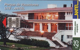 URUGUAY - Parque De Vacaciones Ute-antel, TC 191a, 25 $ , Tirage 200.000, Used - Uruguay