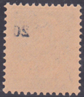 No 150 A.1.A16, Variété : Décalque De La Surcharge - Plaatfouten
